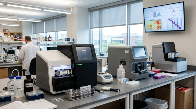Benchtop sequencing systems compared by multi-omics support and upgradeability